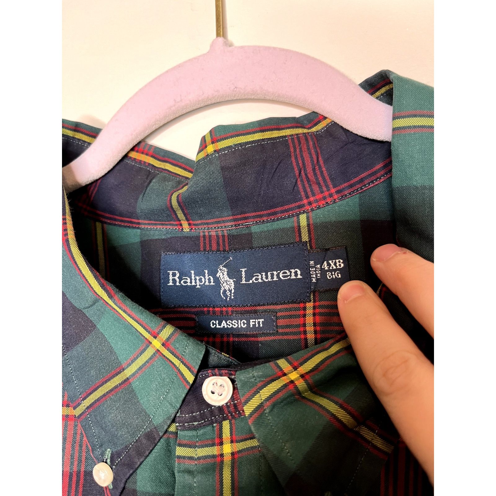Ralph Lauren Ralph Lauren Christmas Plaid Old Money Button Up wShirt 4XB Size US XXL / EU 58 / 5 - 2 Thumbnail