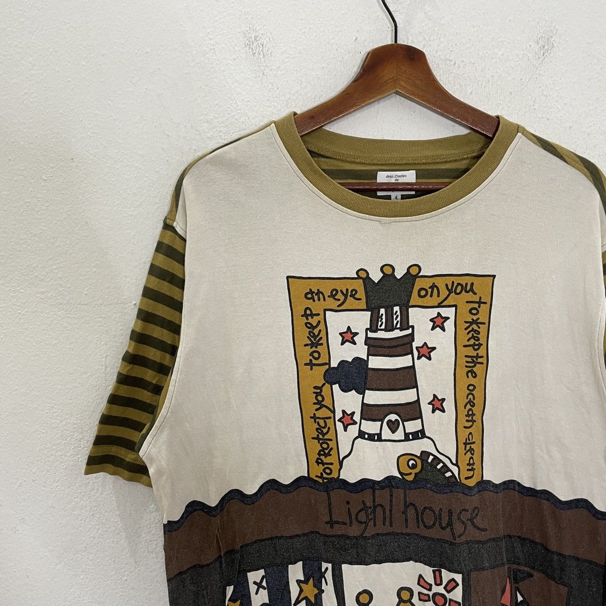Jean Charles De Castelbajac Vintage Jean Charles De Castebajac Tee Size US M / EU 48-50 / 2 - 3 Thumbnail