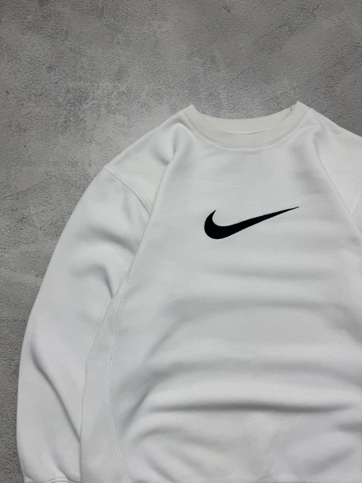 Nike Vintage Y2k Nike Sweatshirt Center Swoosh 00’s Size US XS / EU 42 / 0 - 6 Thumbnail