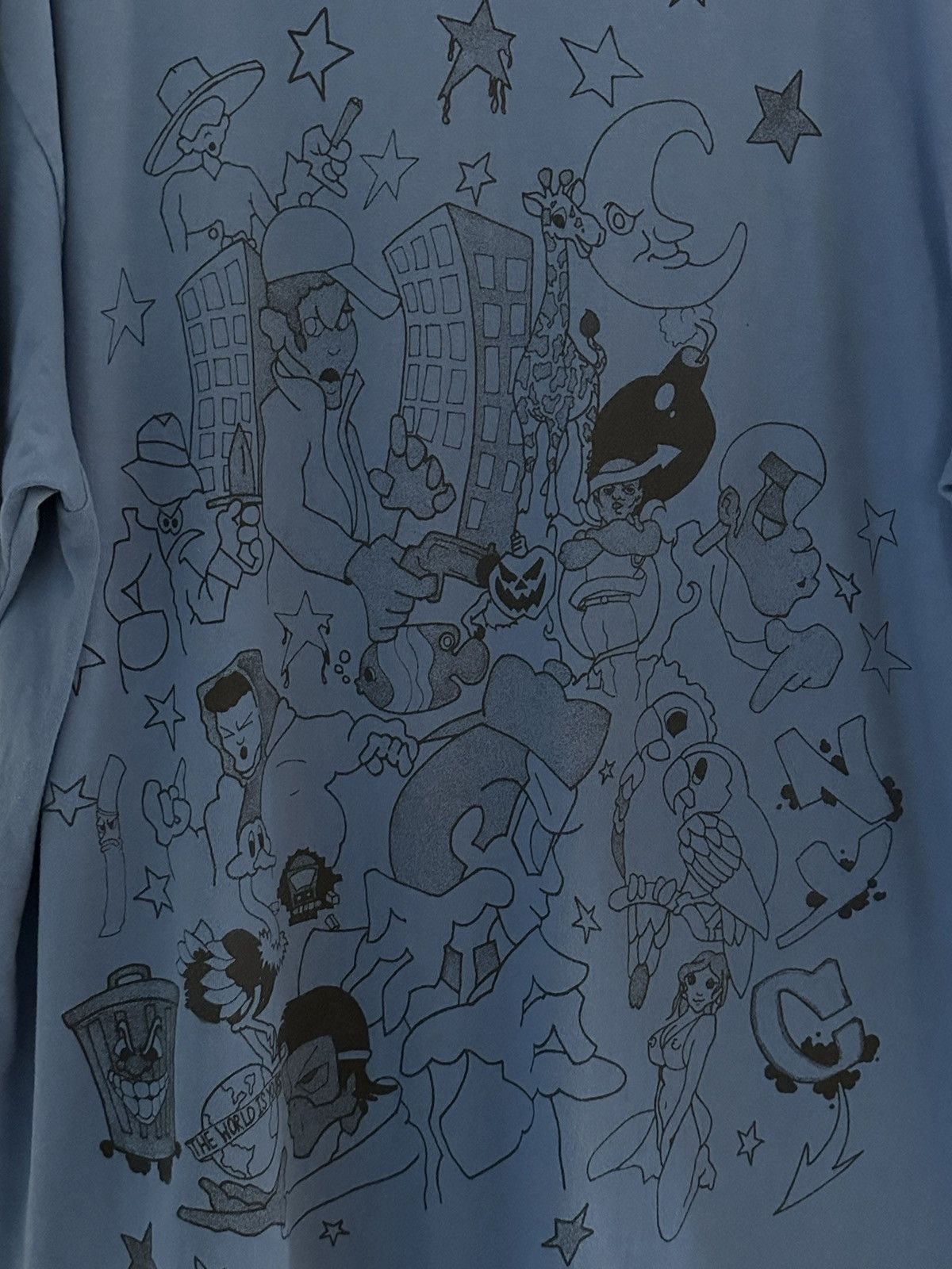 Supreme Supreme Downtown Tee Size US XL / EU 56 / 4 - 4 Thumbnail