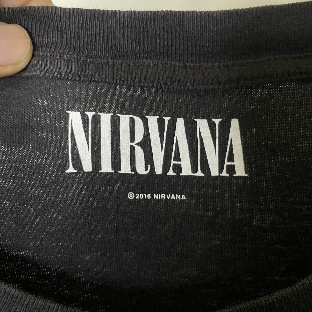 Band Tees × Nirvana 2016 GU x Nirvana Official Reissue Band T Shirt Size US M / EU 48-50 / 2 - 3 Thumbnail