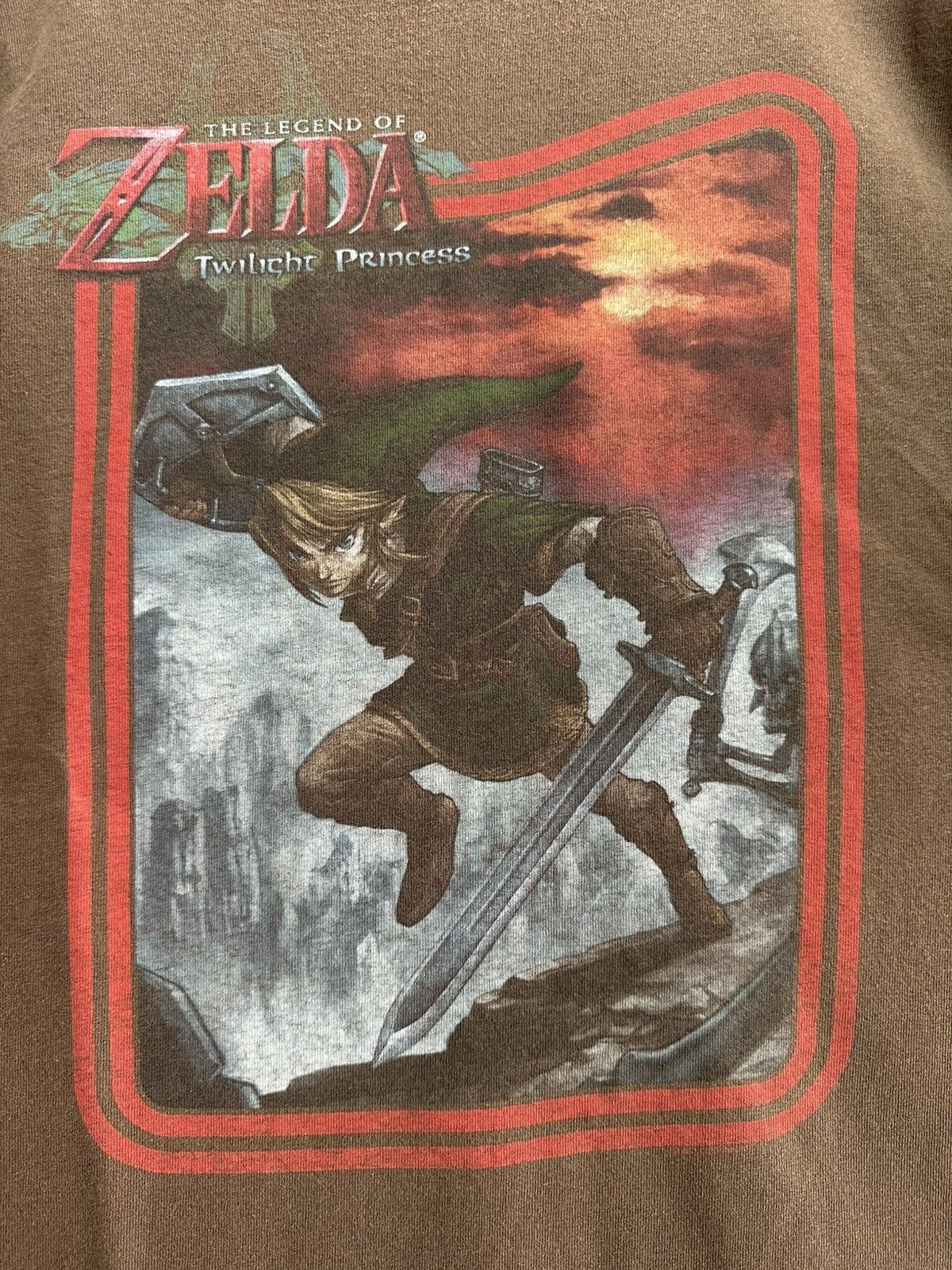 Anime × Nintendo × Vintage The Legend of Zelda Twilight Princess Vintage 2006 Shirt Size US XL / EU 56 / 4 - 2 Thumbnail
