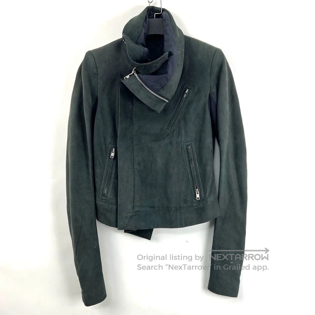 Rick Owens Rick Owens Suede Collar Jacket. Size US M / EU 48-50 / 2 - 1 Thumbnail