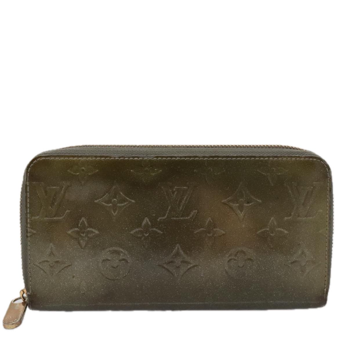 Louis Vuitton Zippy Wallet Khaki Patent Leather Wallet (Pre-Owned) Size ONE SIZE - 1 Thumbnail