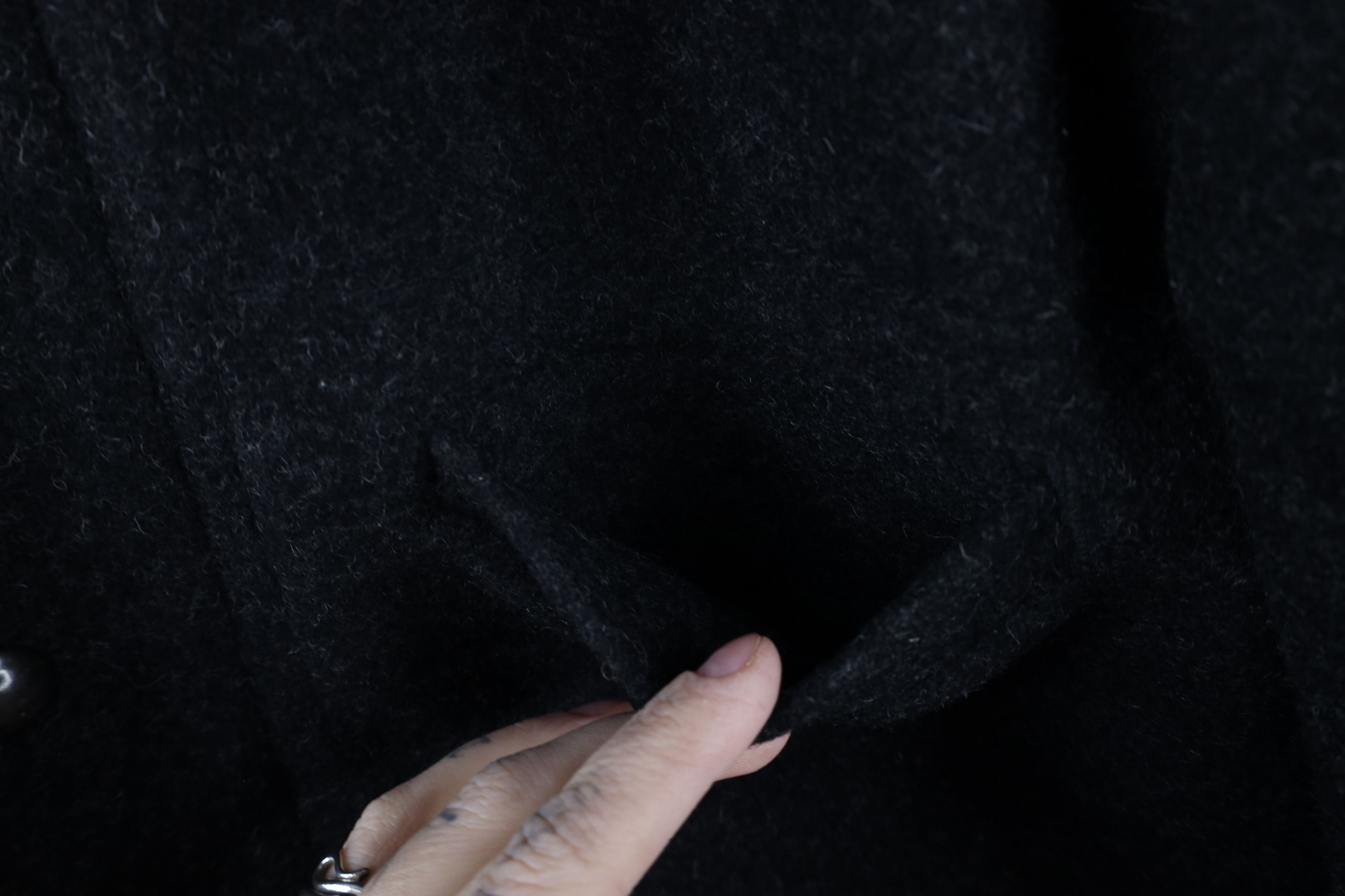 J.Crew × Vintage J Crew Pile Fleece Lined Wool Button Jacket Charcoal Gray Size US M / EU 48-50 / 2 - 5 Thumbnail