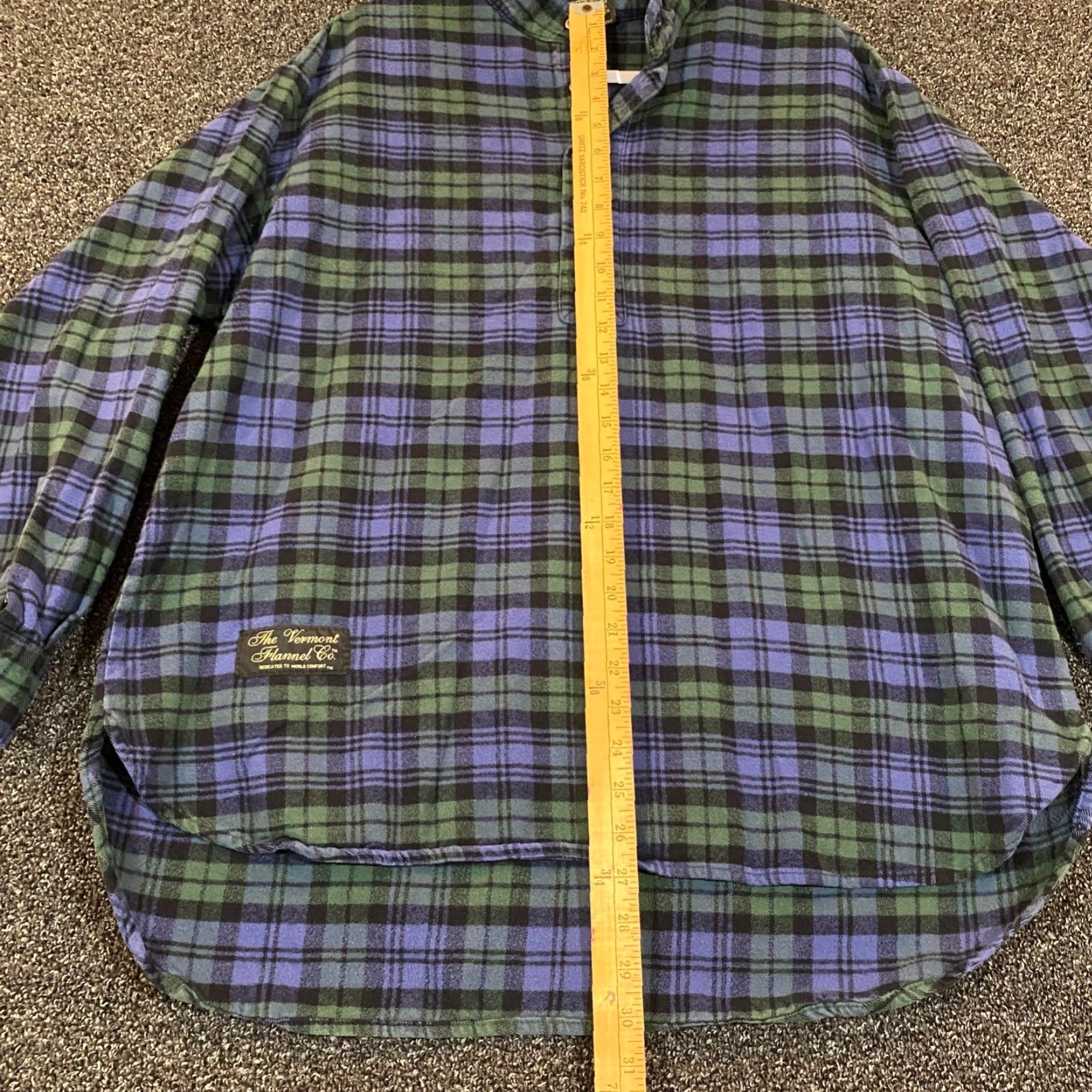 CO Vermont Flannel Co Shirt Mens Medium Multicolor Plaid Cotton Button-Up Made in USA Size US M / EU 48-50 / 2 - 7 Thumbnail