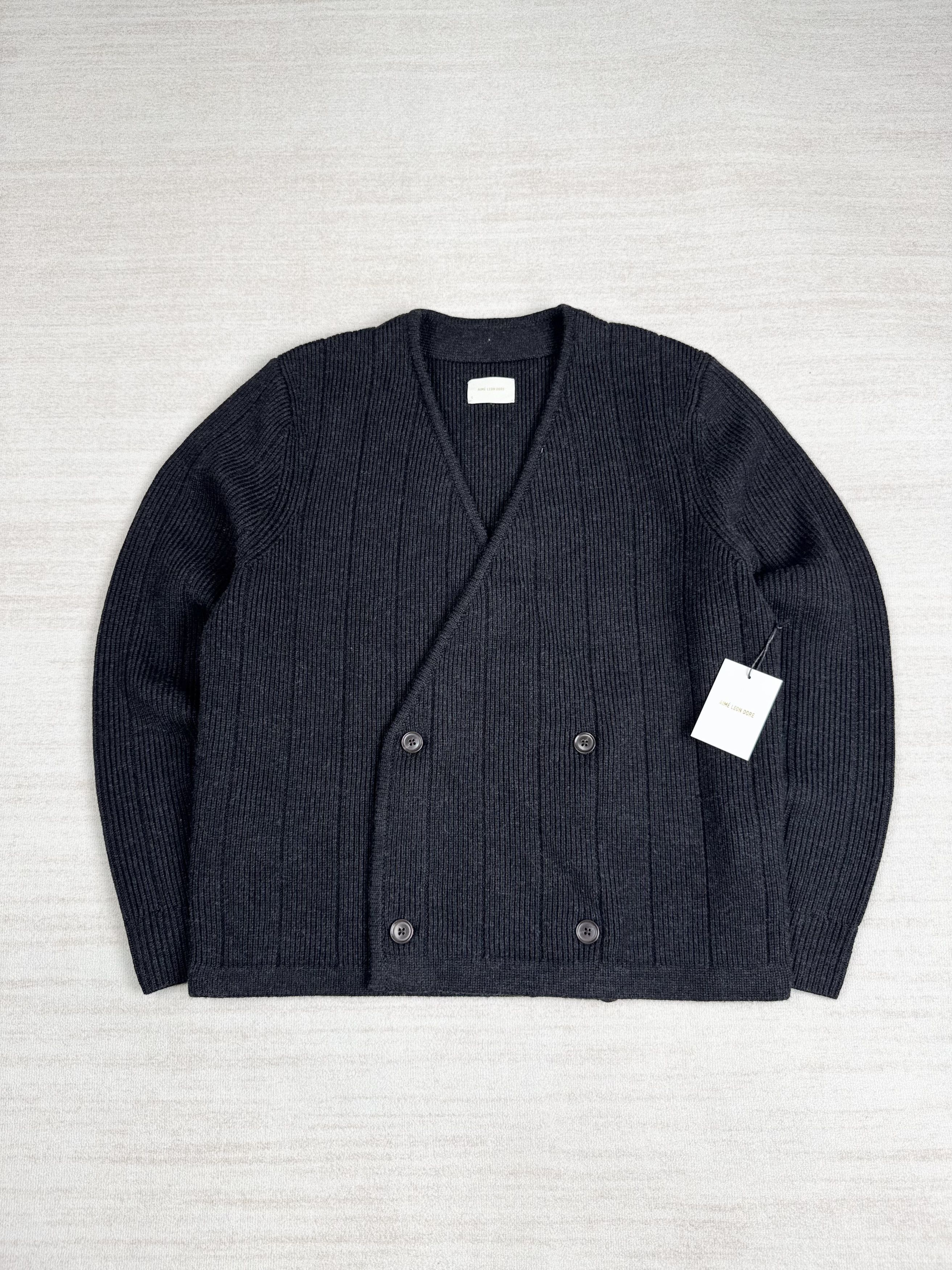 AIME LEON DORE ニットカーディガン Jacquard Striped Cardigan – Aimé Leon Dore