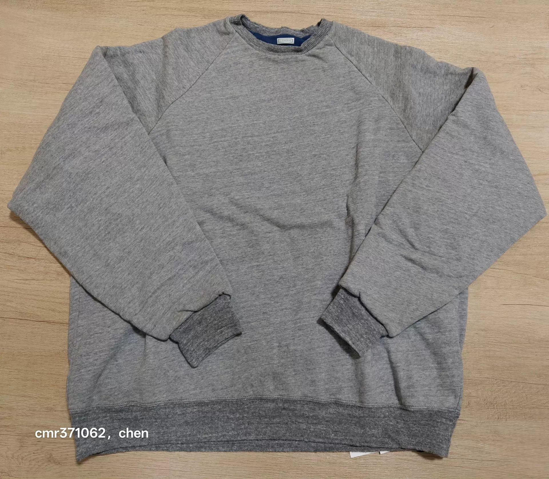 A.PRESSE A.PRESSE 26SS Vintage Reversible Gray/Navy SWT 3 Size US L / EU 52-54 / 3 - 1 Thumbnail