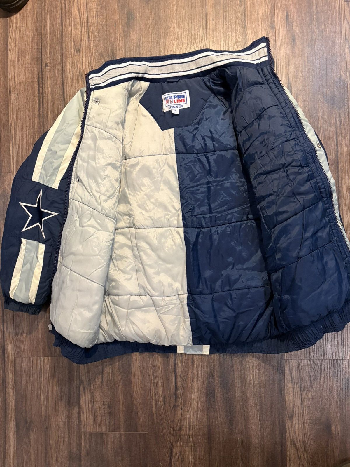 Starter 🔥Vintage 90s Starter Dallas Cowboys NFL Pro Line Jacket🔥 Size US XL / EU 56 / 4 - 2 Thumbnail
