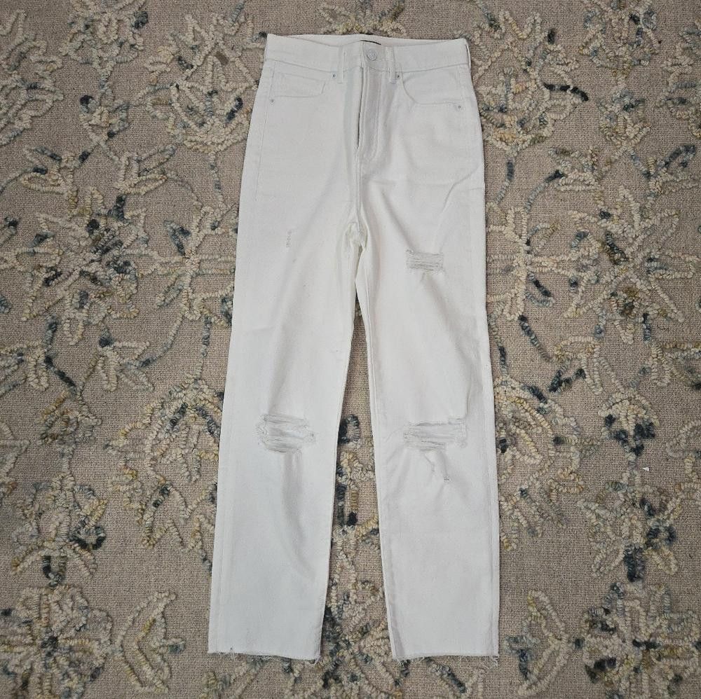 Express Express super High Rise Mom Jean Size 25" / US 0 / IT 36 - 3 Thumbnail