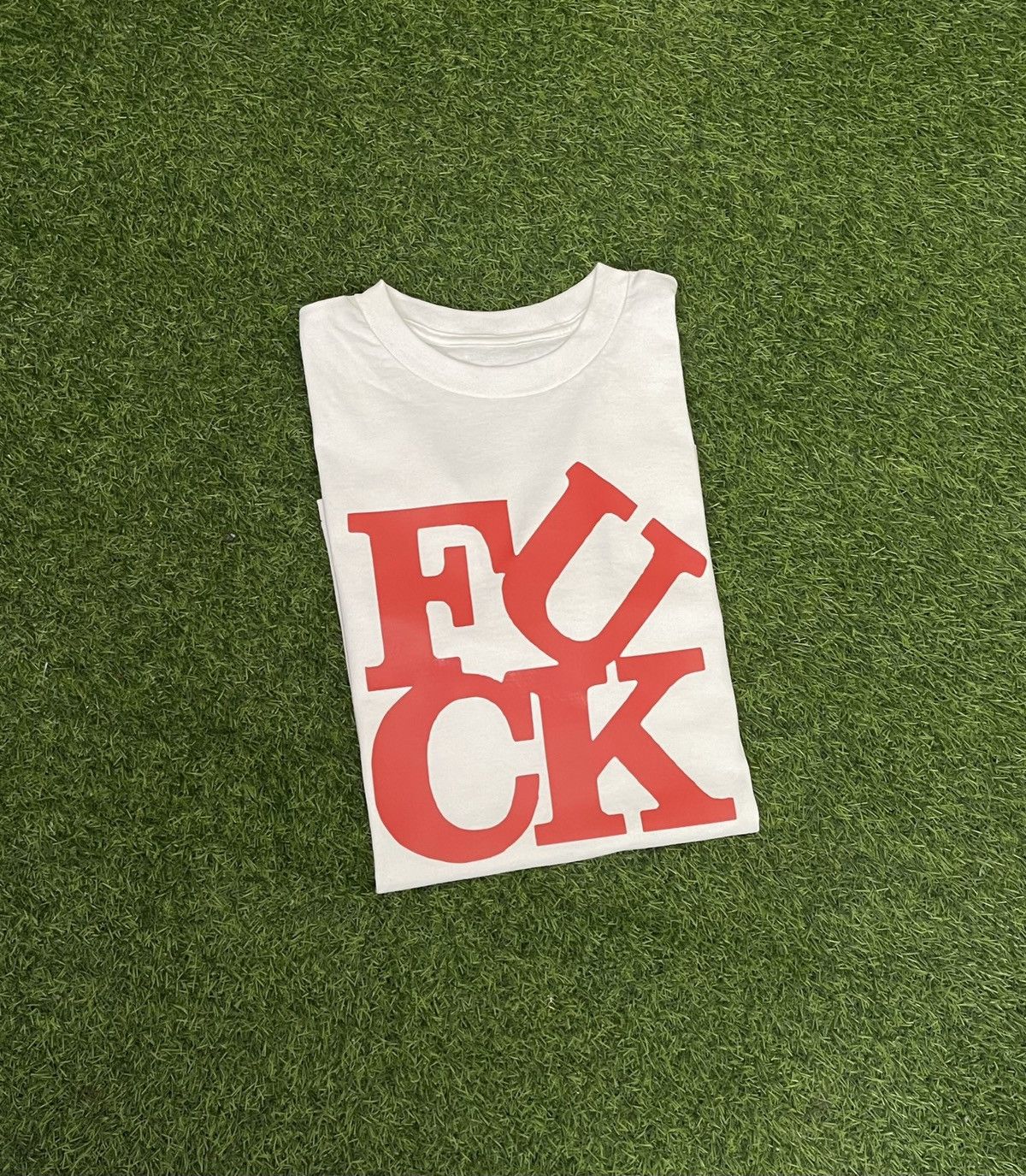 Vintage F&$? TSHIRT Size US L / EU 52-54 / 3 - 2 Thumbnail