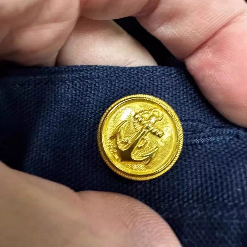 Thom Browne Thom browne Size 1 Golden-button trousers 2504-Nextarrow Size US 28 / EU 44 - 2 Thumbnail