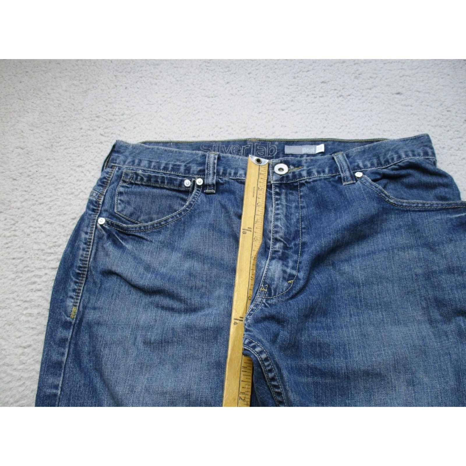 Levi's Vintage Levis Silvertab Jeans Mens 36 Blue Baggy Relaxed Denim 90s Size US 36 / EU 52 - 4 Thumbnail