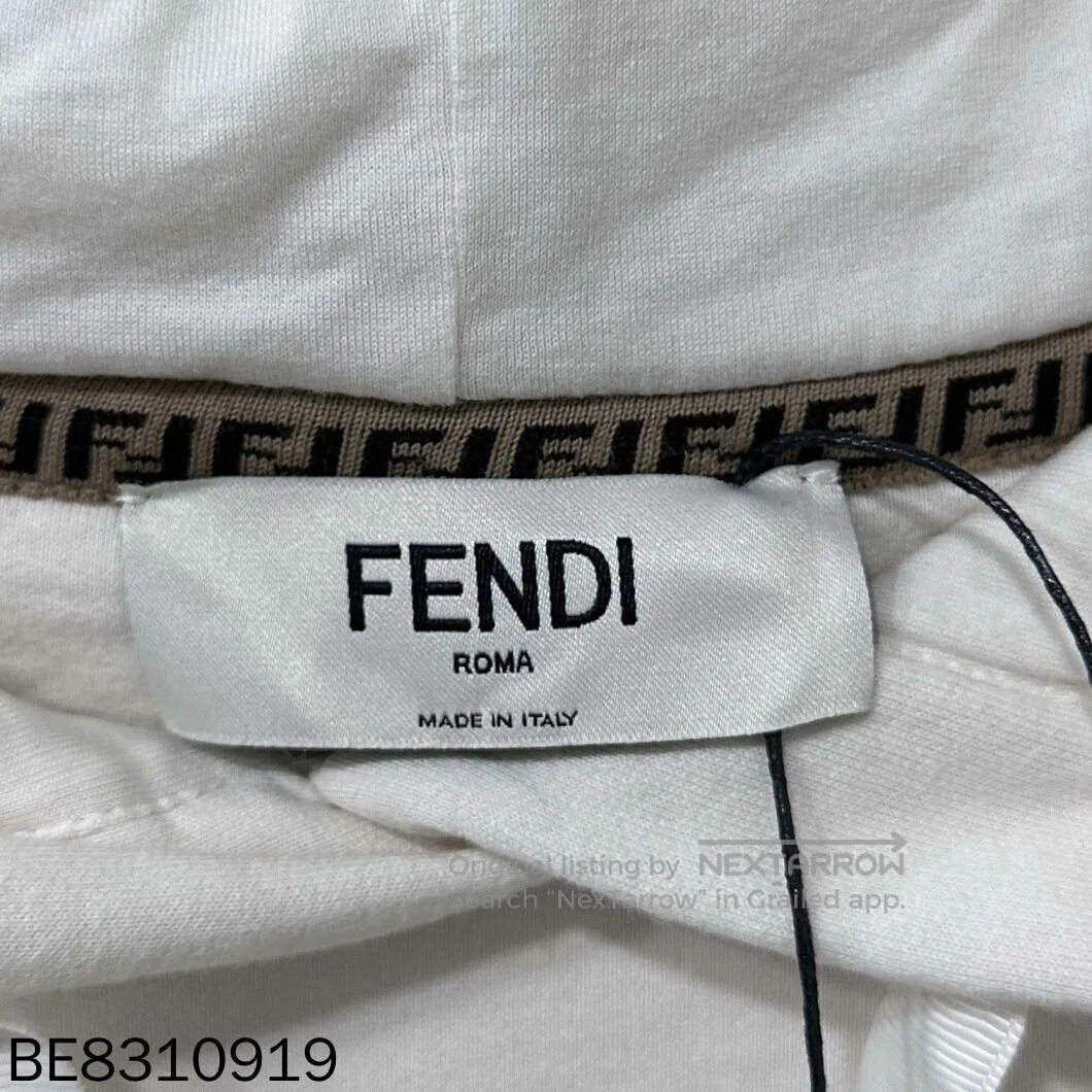 Fendi new fendi embroidered logo hoodie sweatshirt. Size US S / EU 44-46 / 1 - 6 Thumbnail