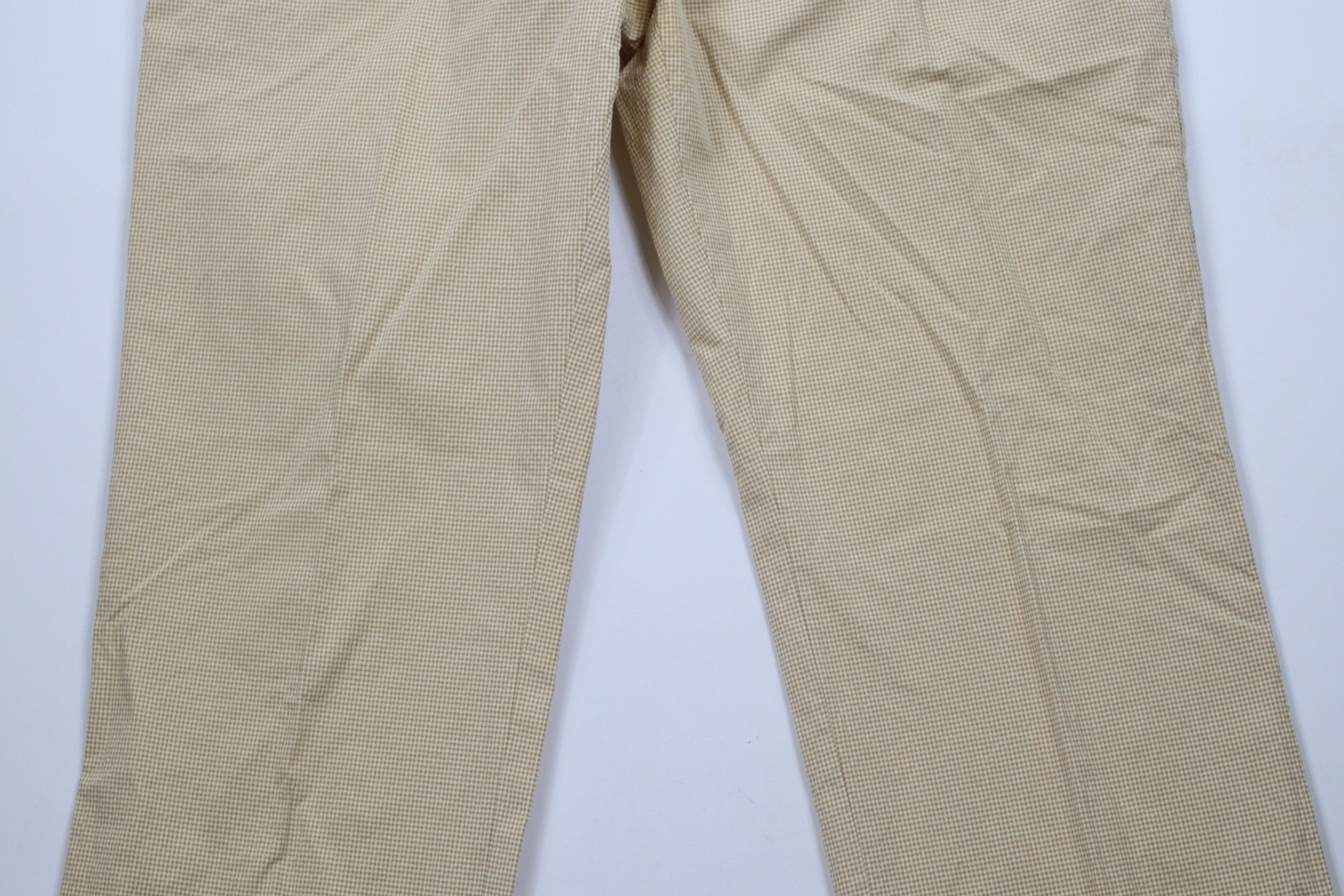 Vintage Vintage 90s Streetwear Gingham Plaid Wide Leg Chino Pants Size US 36 / EU 52 - 3 Thumbnail
