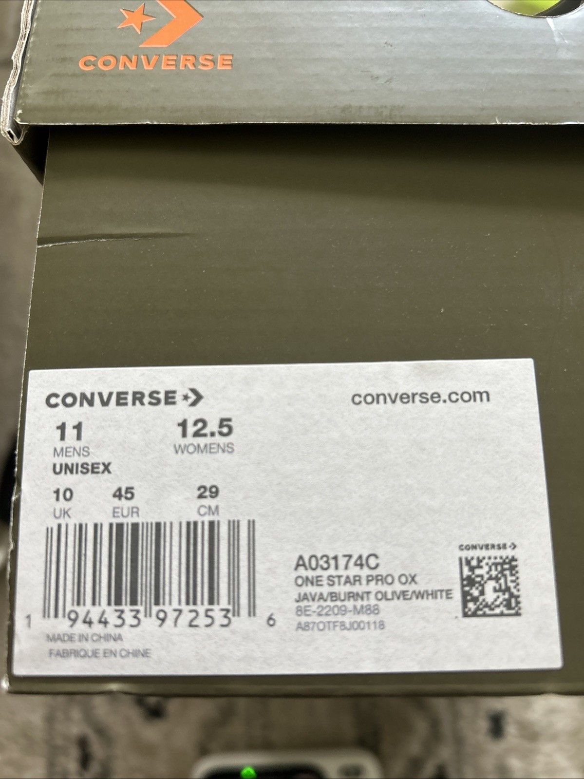 Converse Converse One Star Pro Patta Ox Sneakers Size US 11 / EU 44 - 6 Thumbnail