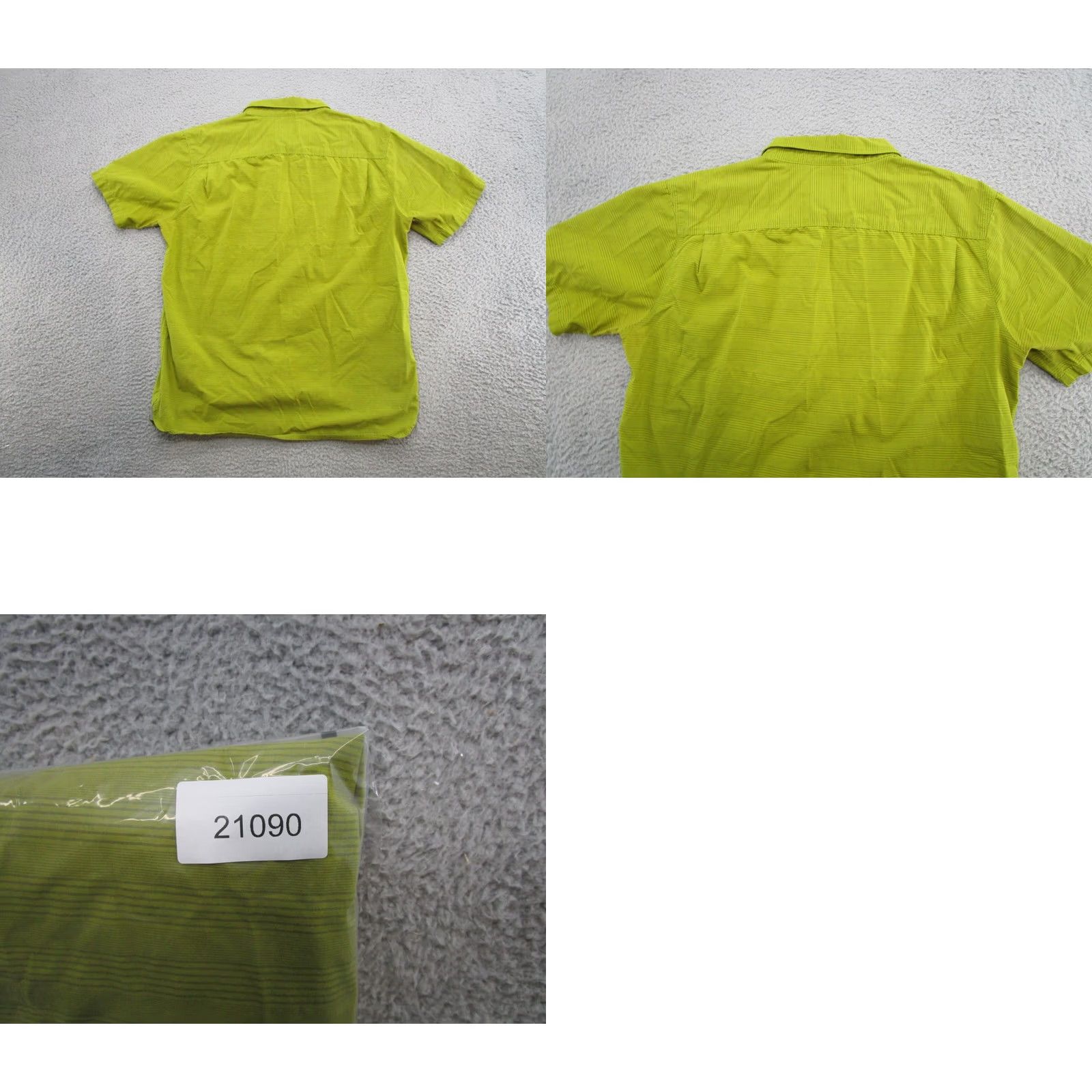 Mountain Hardwear Mountain Hardwear Shirt Men L Green Short Sleeve Button-Up Outdoor Collared Cotton Woven Vintage No Size US L / EU 52-54 / 3 - 8 Thumbnail