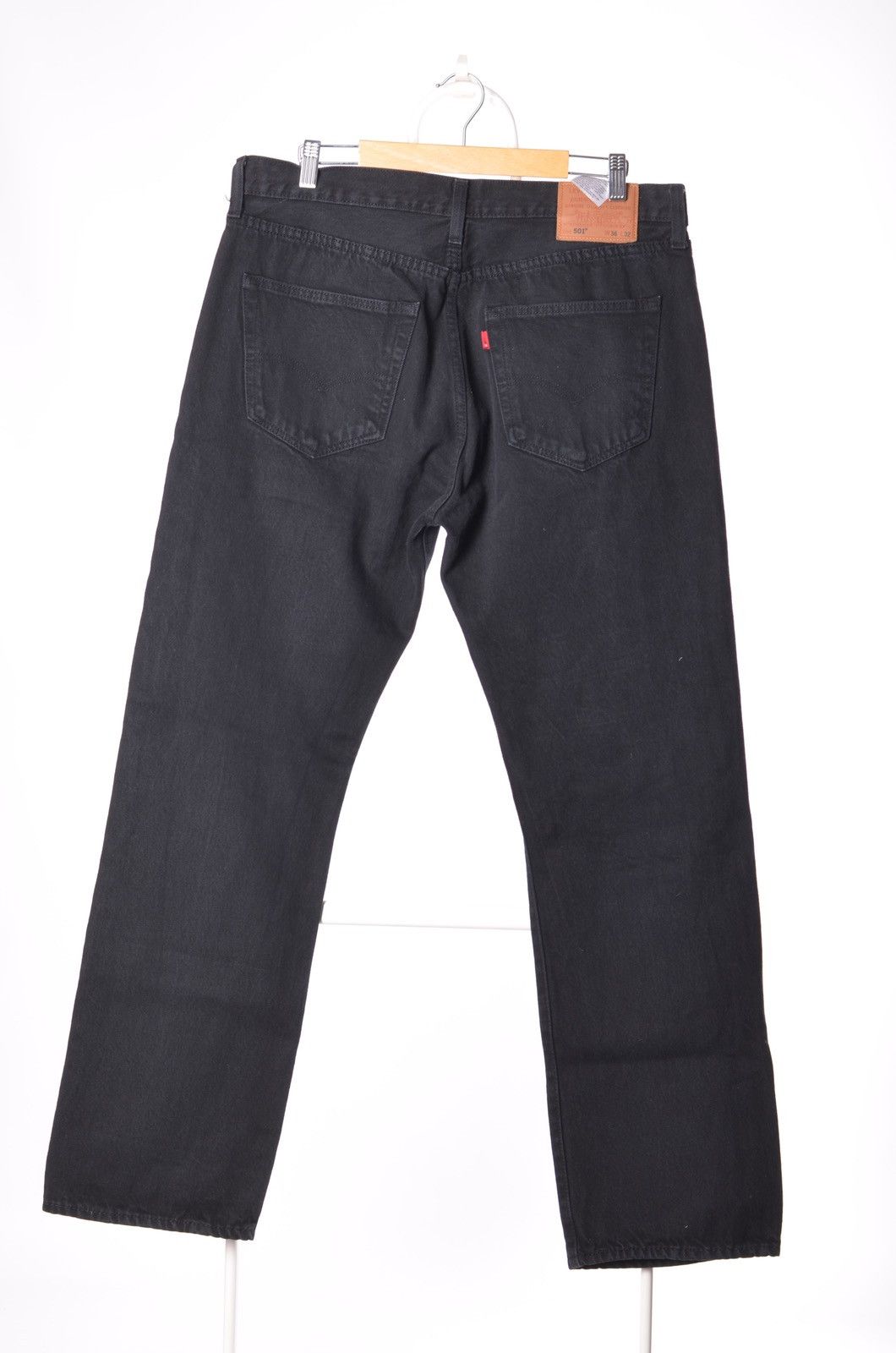 Levi's Levis Levi’s 501 Premium Black Pants Jeans sz 36 Size US 36 / EU 52 - 2 Thumbnail