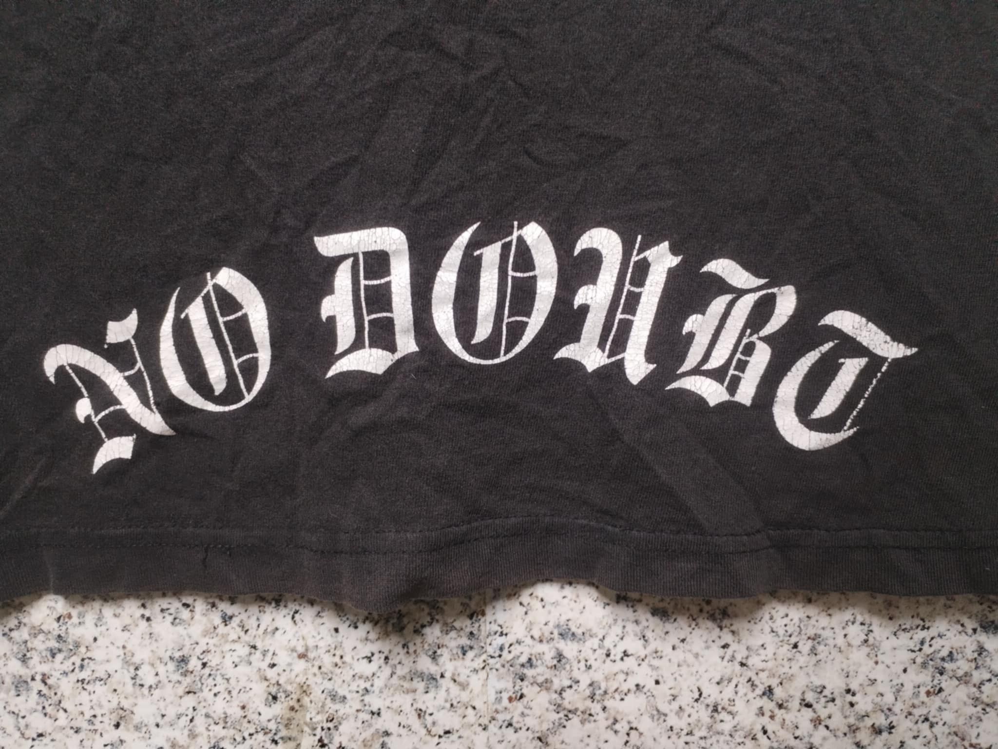 Band Tees × Giant × Vintage Vintage 90s NO DOUBT Metal Rock Grunge Tour Tee Size US S / EU 44-46 / 1 - 6 Thumbnail