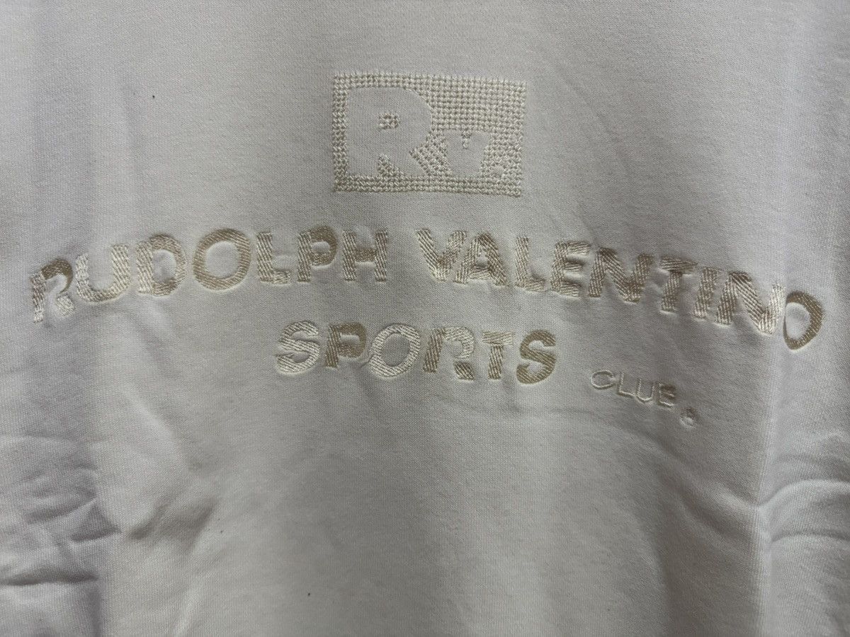 Valentino Vintage 90's Rudolph Valentino Sports Sweatshirts Size L Size US L / EU 52-54 / 3 - 3 Thumbnail