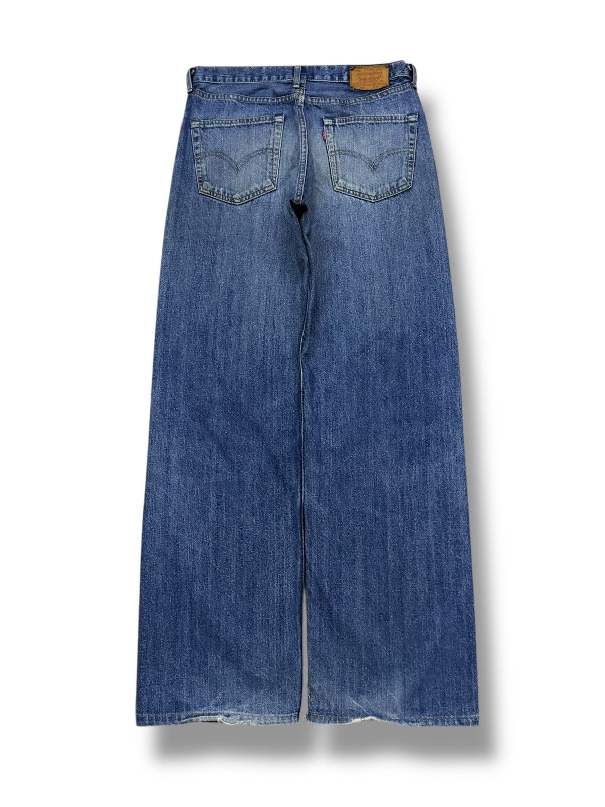 Levi's Vintage Levi’s 504 Made in Japan “Wide Straight Denim Jeans Size US 31 - 3 Thumbnail