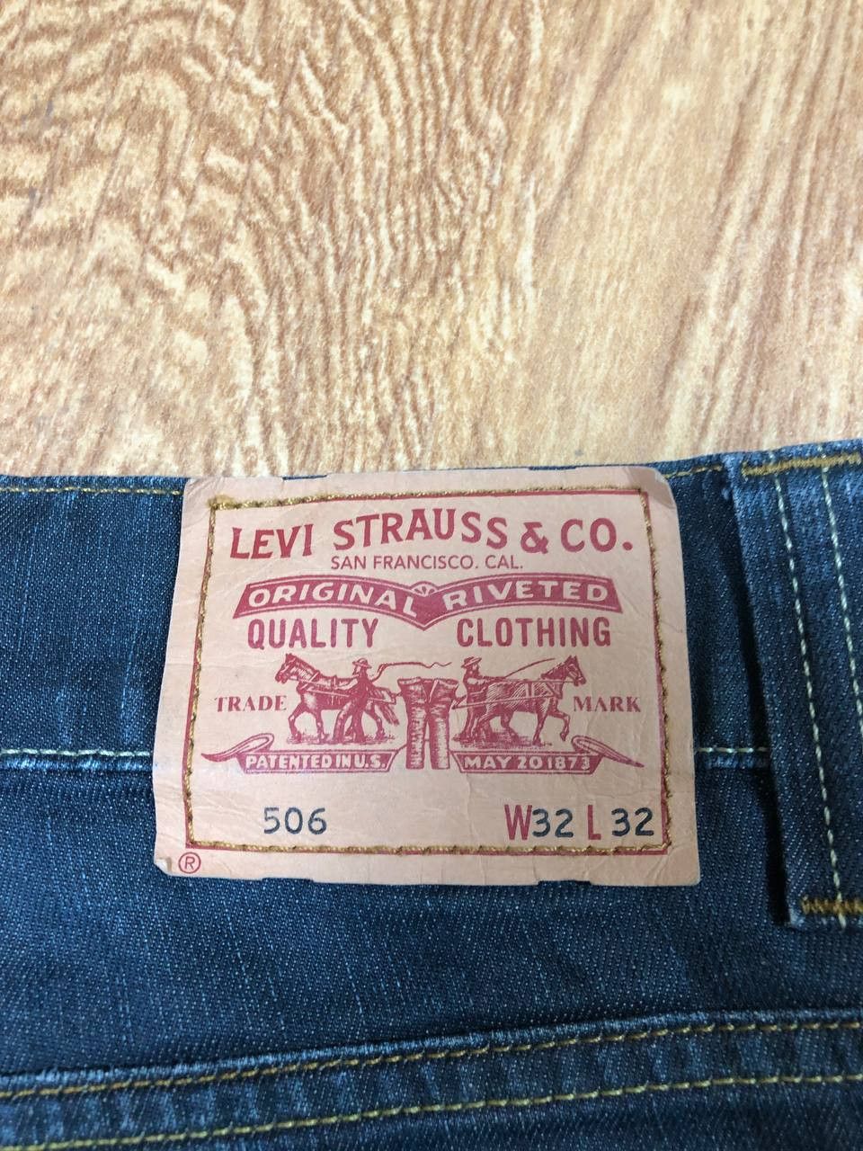 Levi's × Vintage Vintage 90s Levi’s 506 Boot Cut Made in USA Size US 32 / EU 48 - 9 Thumbnail