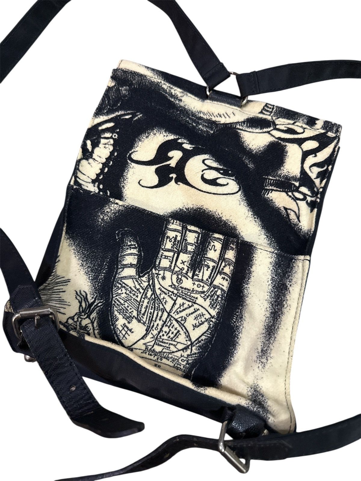 Jean Paul Gaultier 90s Vintage Rare Junior Gaultier "iluminati tattoo Size ONE SIZE - 5 Thumbnail