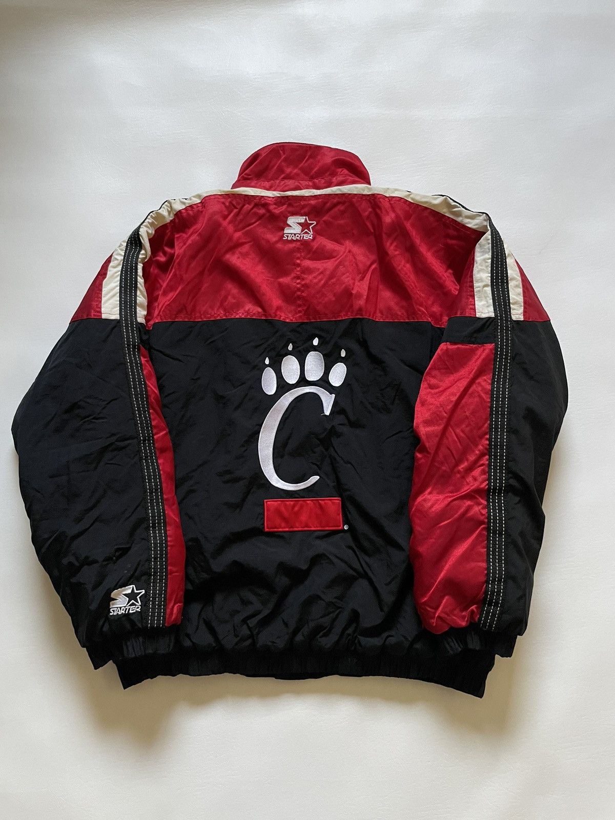 Starter × Vintage Vintage university of Cincinnati starter jacket Size US L / EU 52-54 / 3 - 4 Thumbnail