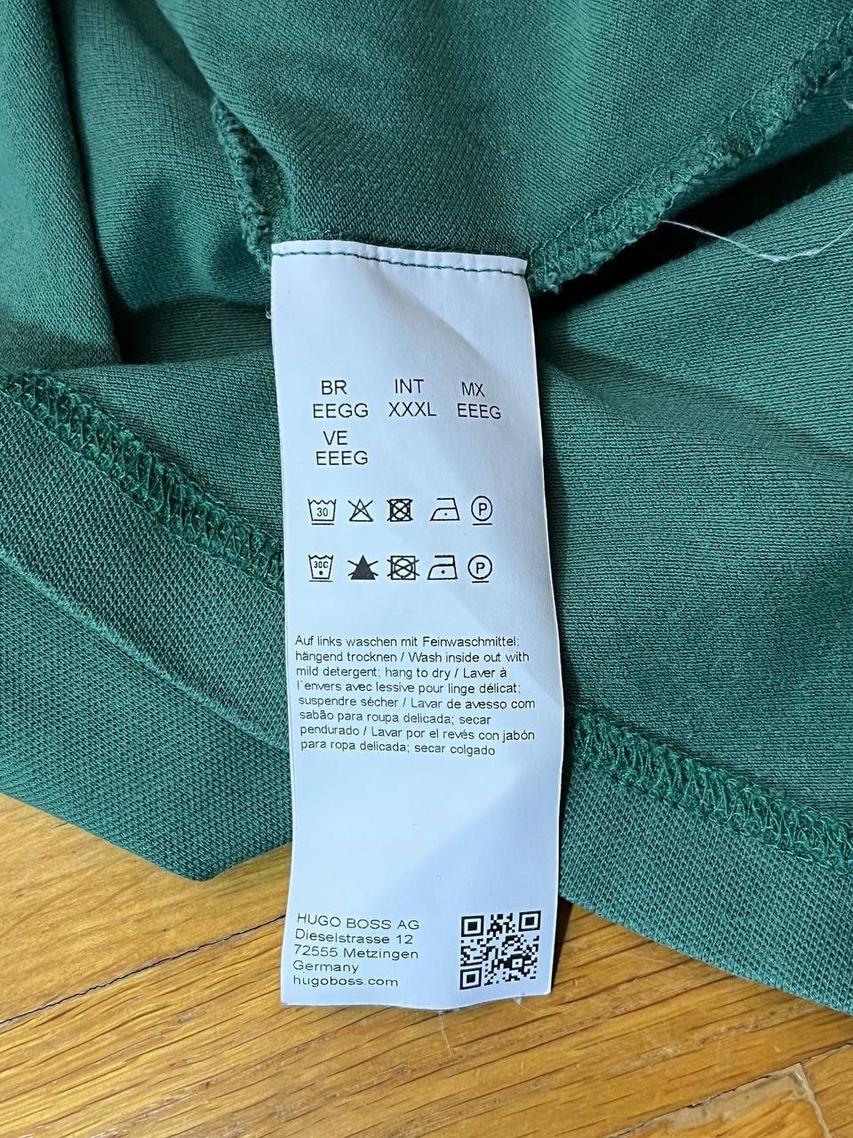 Hugo Boss Hugo Boss basic green polo tee Size US XXL / EU 58 / 5 - 7 Thumbnail