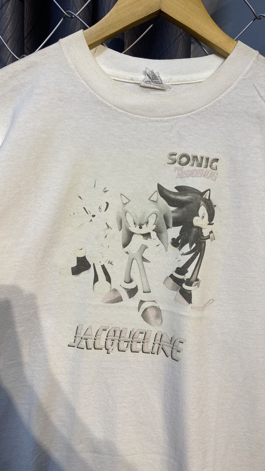 Cartoon Network × Sonic Lab × The Game VINTAGE 2000's SONIC THE HEDGEHOG JACQUELINE TSHIRT Size US M / EU 48-50 / 2 - 4 Thumbnail