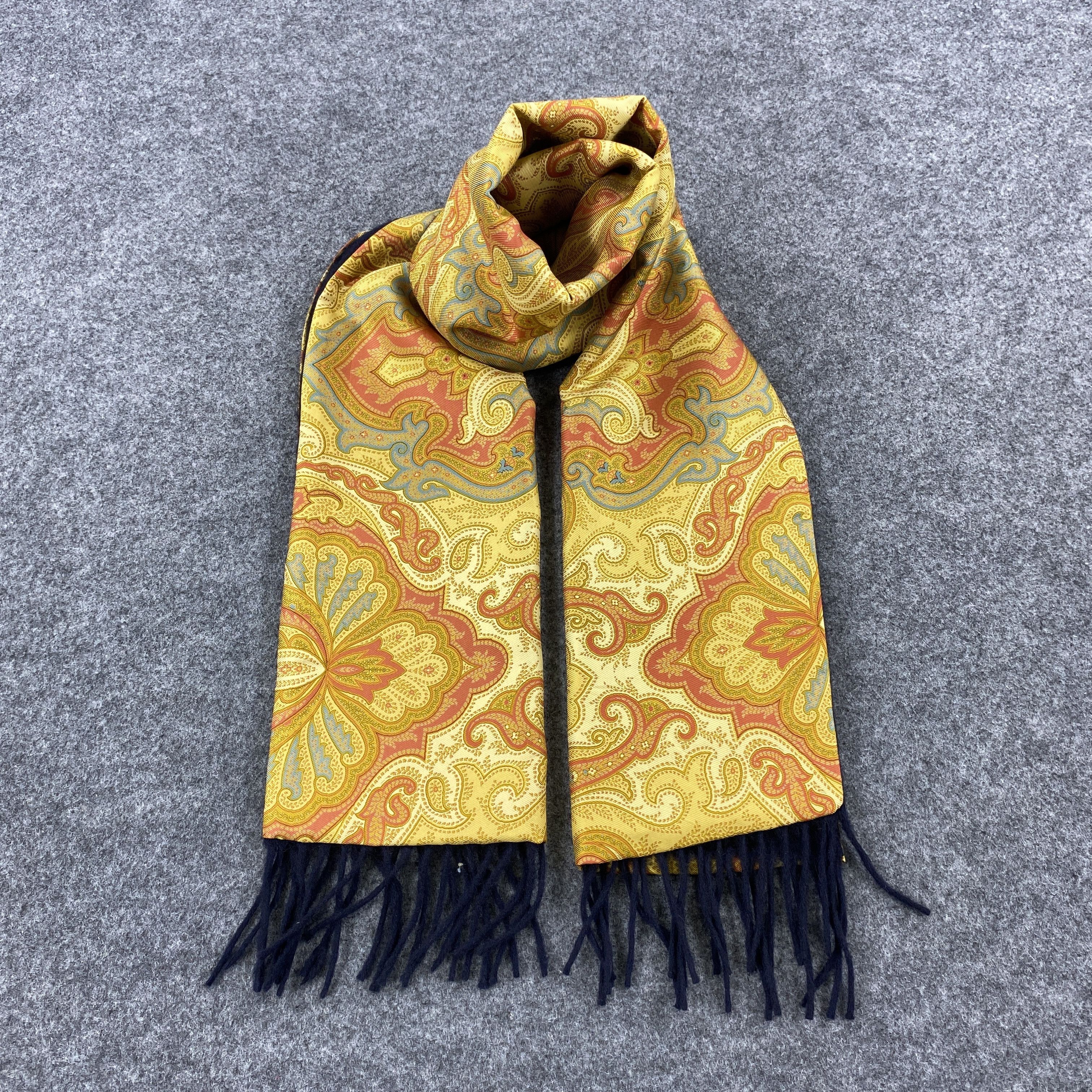 Etro × Vintage Etro Silk Scarf # Paisley # Muffler # Neckwear # D691 Size ONE SIZE - 4 Thumbnail
