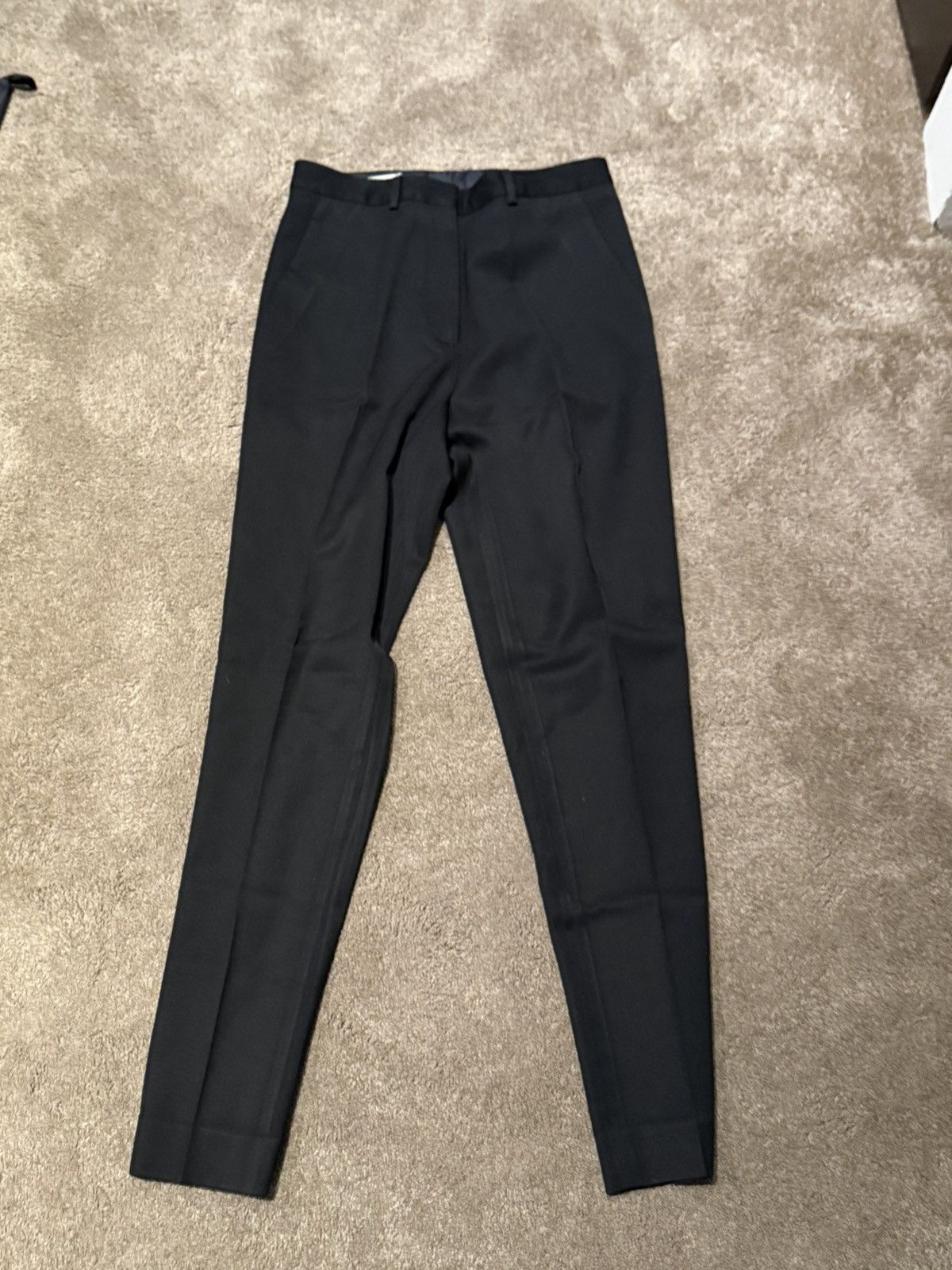 Maison Margiela Margiela 4 Line Black Trousers Size 28" / US 6 / IT 42 - 1 Thumbnail