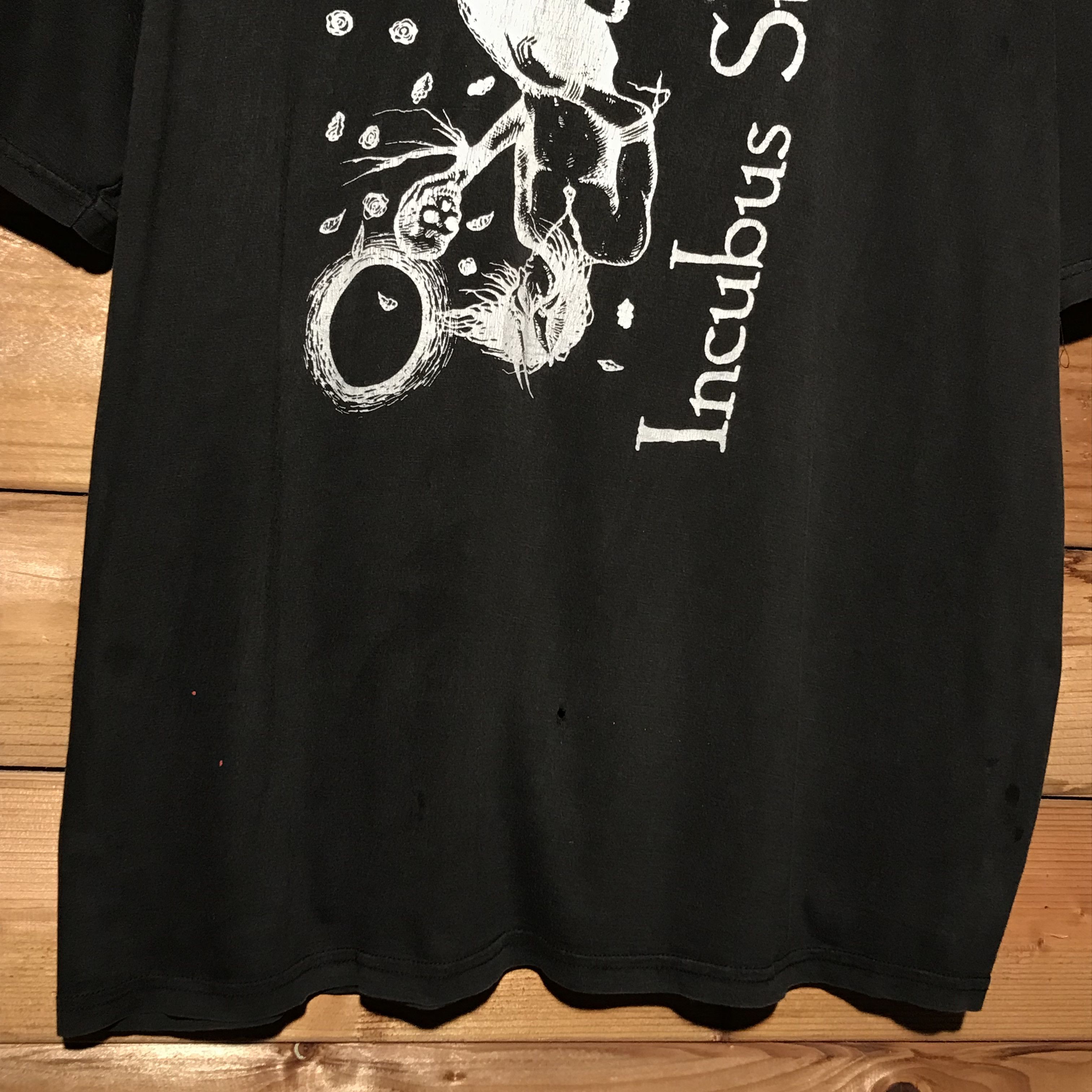 Band Tees × Vintage 90s Vintage Incubus Succubus Centre Sketch Faded Band Tee Size US XL / EU 56 / 4 - 5 Thumbnail
