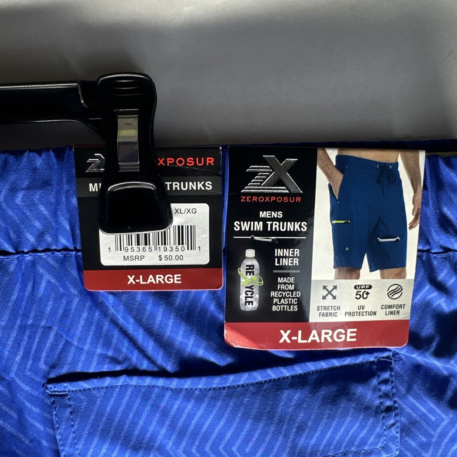 & Other Stories New ZEROXPOSUR Swim Trunk Shorts Sz XL Quick Dry UPF 50+ Size US 33 - 7 Thumbnail