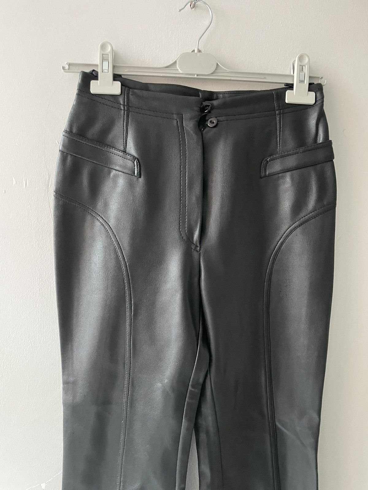 Vintage Vintage leather trousers Size 26" / US 2 / IT 38 - 12 Thumbnail