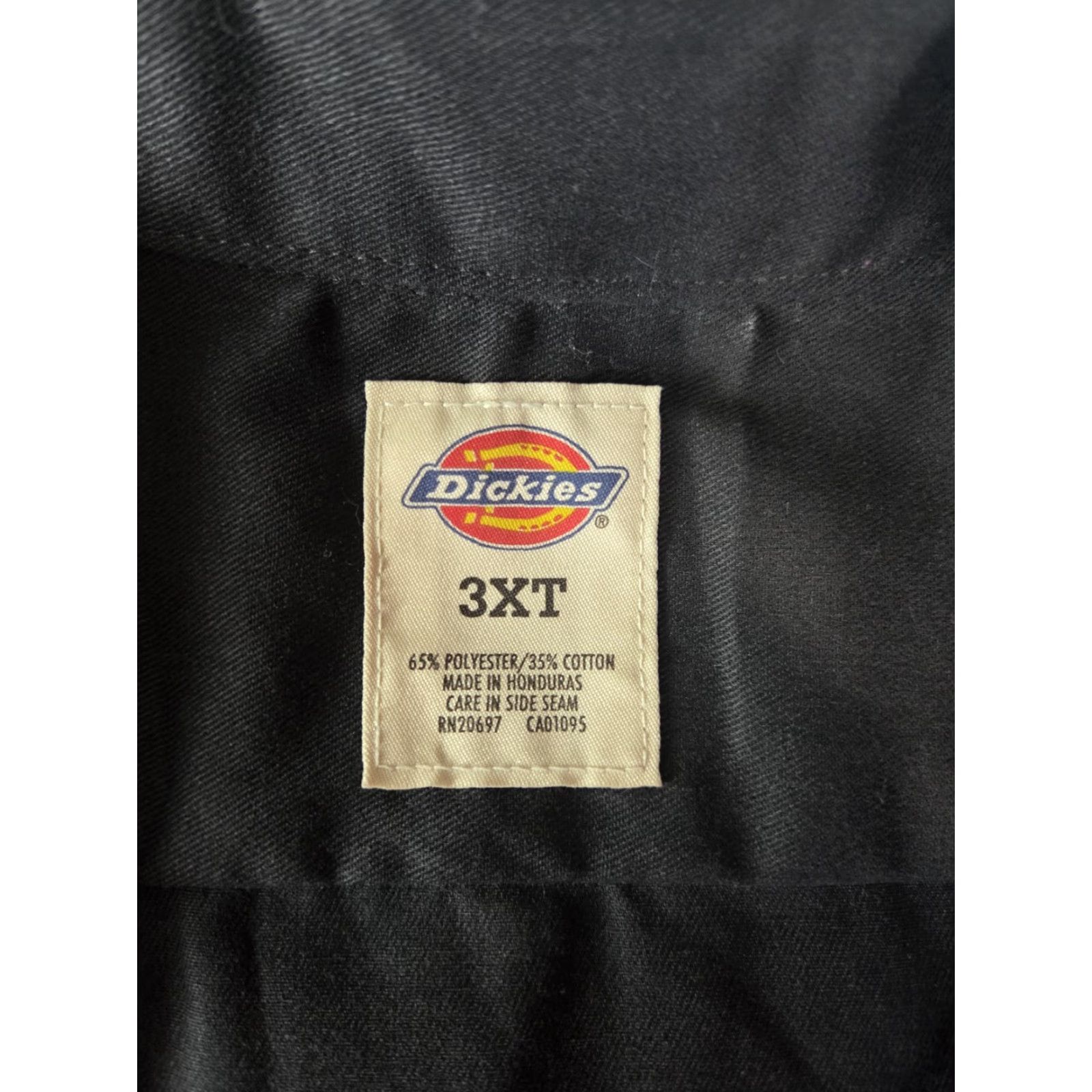 Dickies VINTAGE Dickies 3XL Short Sleeve Work Shirt Black Men 3XL Distressed Grunge Workwear Shirt Mens Size US XXL / EU 58 / 5 - 2 Thumbnail