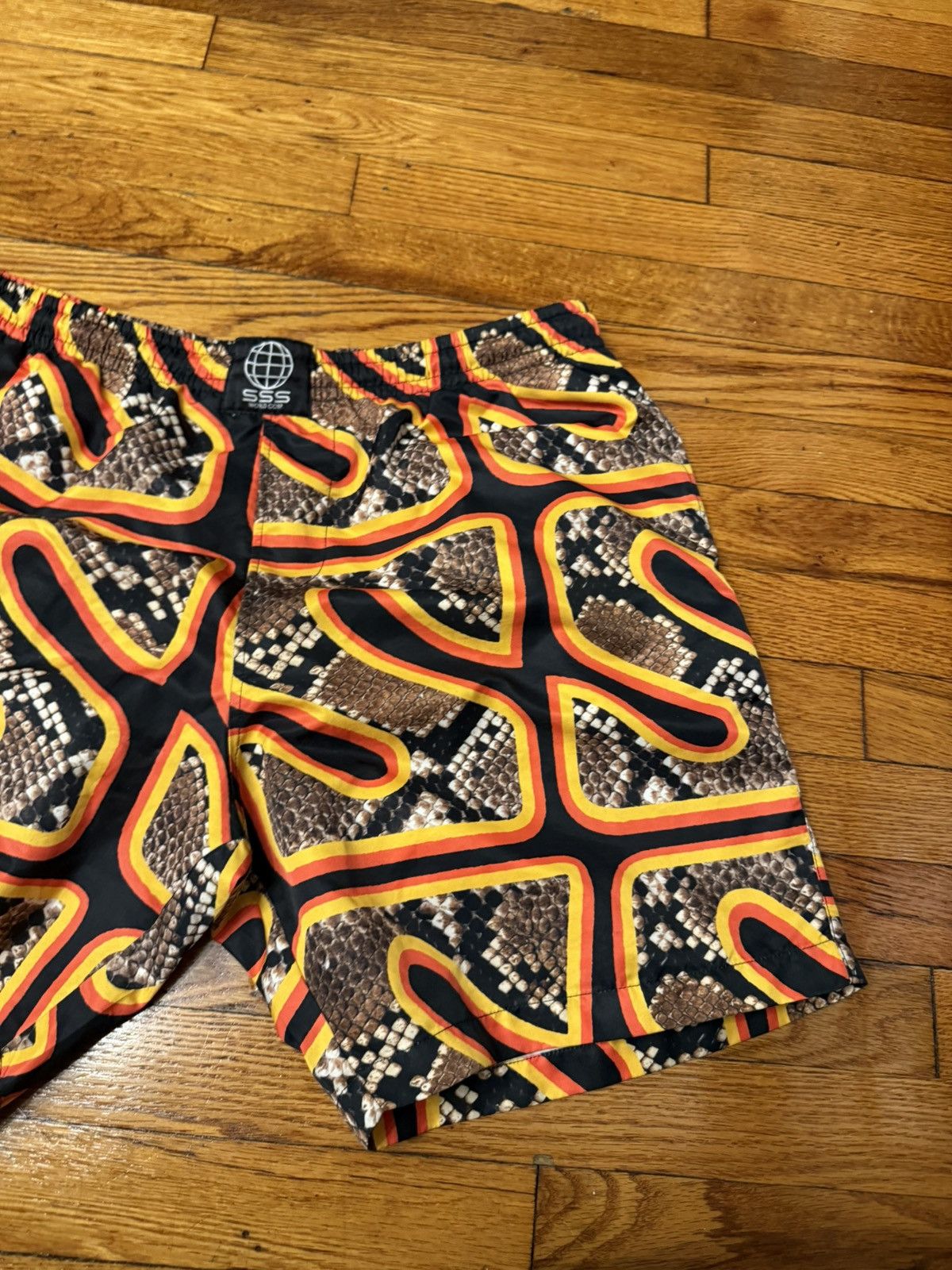 SSS World Corp SSS world Corp Phyton Snake Swim Trunk Shorts Size XL Size US 36 / EU 52 - 3 Thumbnail