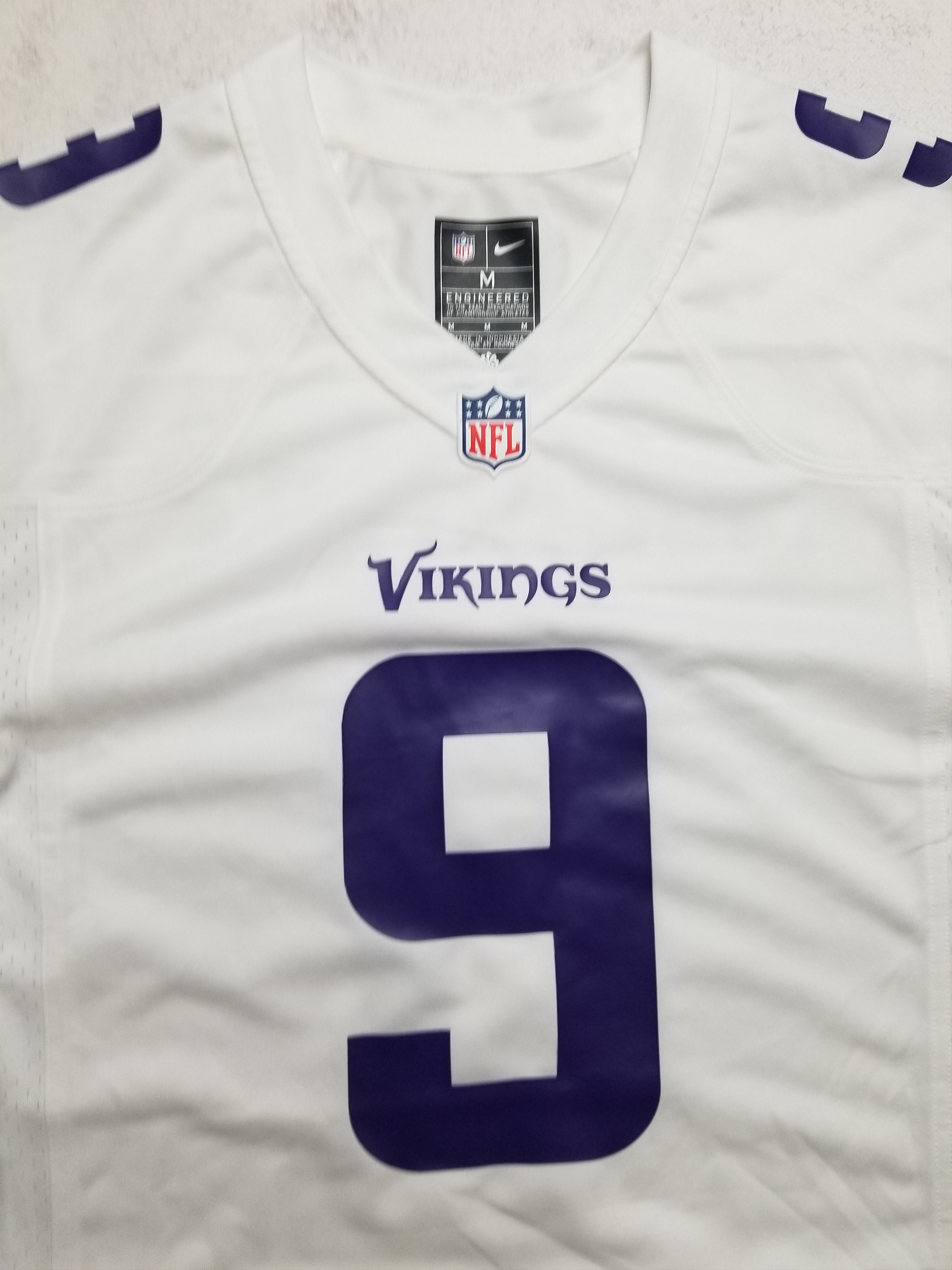 Nike J.J. McCarthy #9 Minnesota Vikings Nike On-field Game Jersey Size US M / EU 48-50 / 2 - 10 Thumbnail