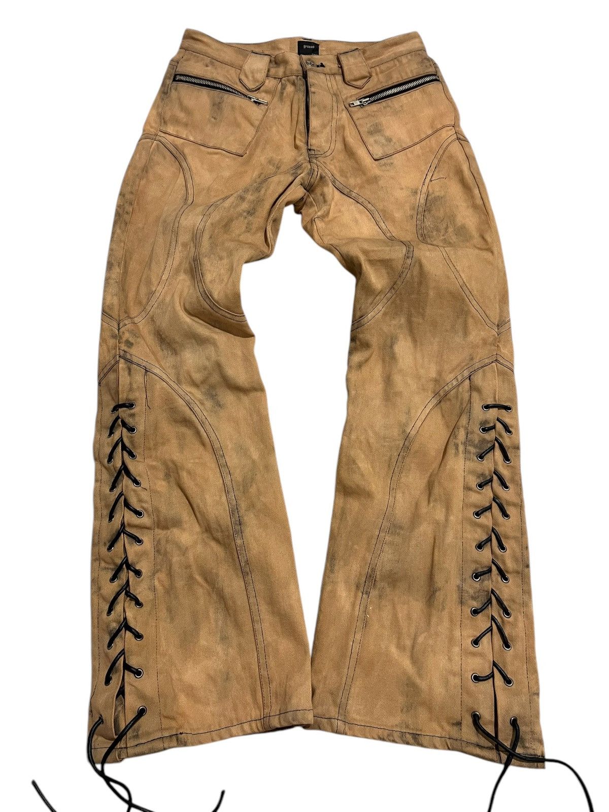 If Six Was Nine Lace Denim | Grailed