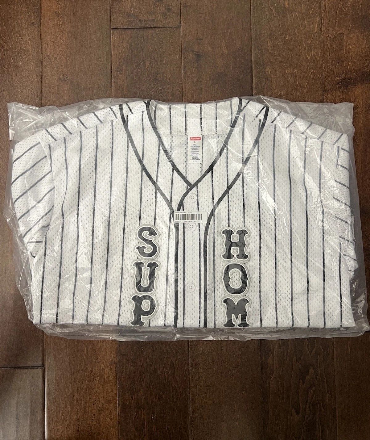 Supreme Supreme SS25 Homerun Baseball Jeresy Stripe Size Large New Size US L / EU 52-54 / 3 - 1 Thumbnail