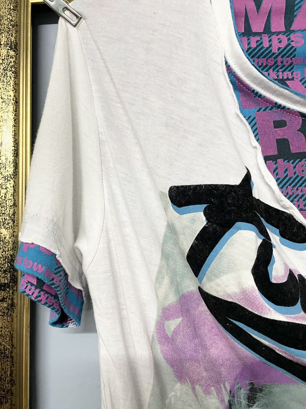 Japanese Brand Vintage 1990s Japan Clone Devgru Made In Pico Funky Tshirt Size US S / EU 44-46 / 1 - 6 Thumbnail