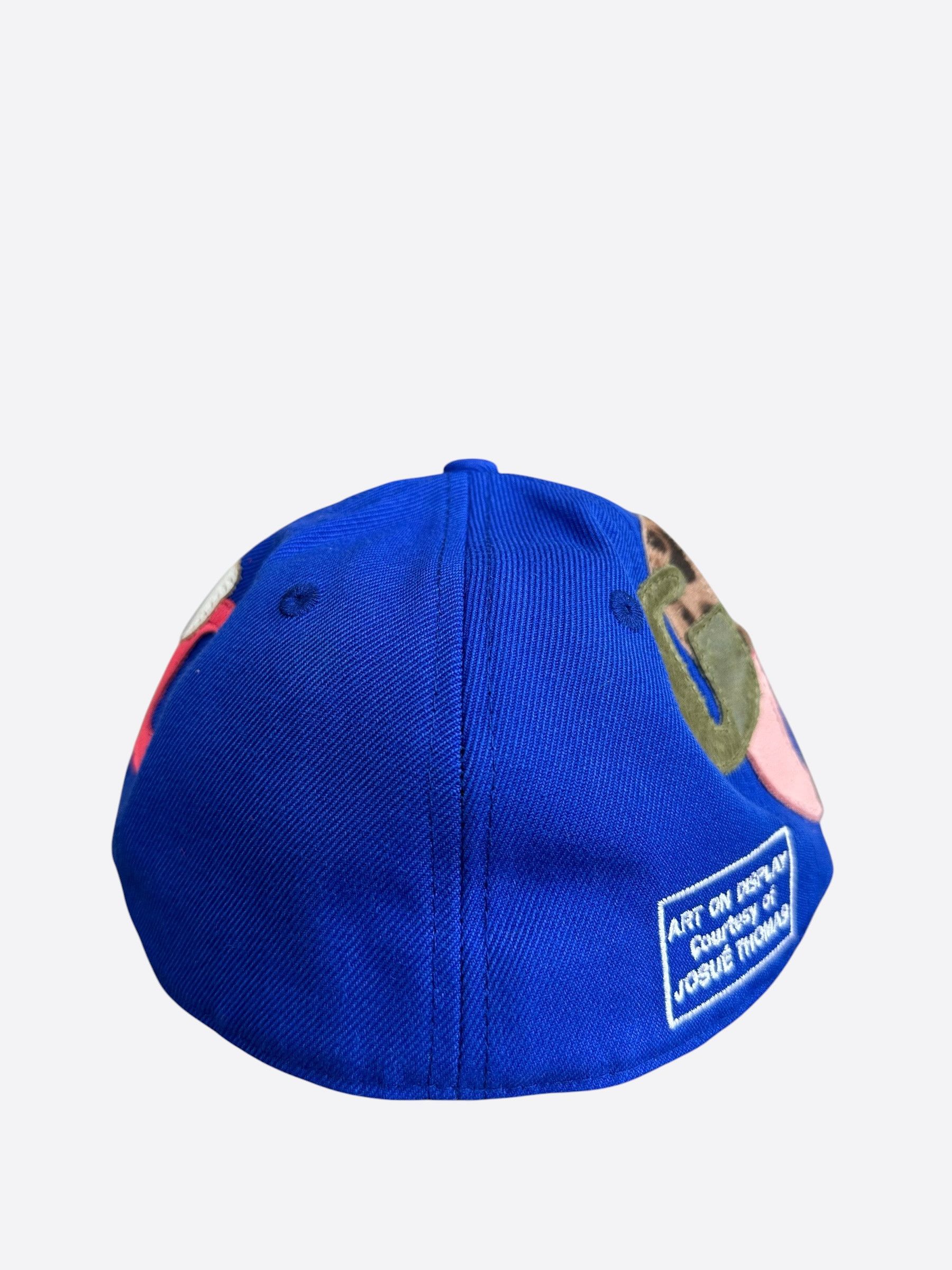 Gallery Dept. Gallery Dept Blue & Multicolor ATK G-Patch Fitted Hat Size ONE SIZE - 3 Thumbnail