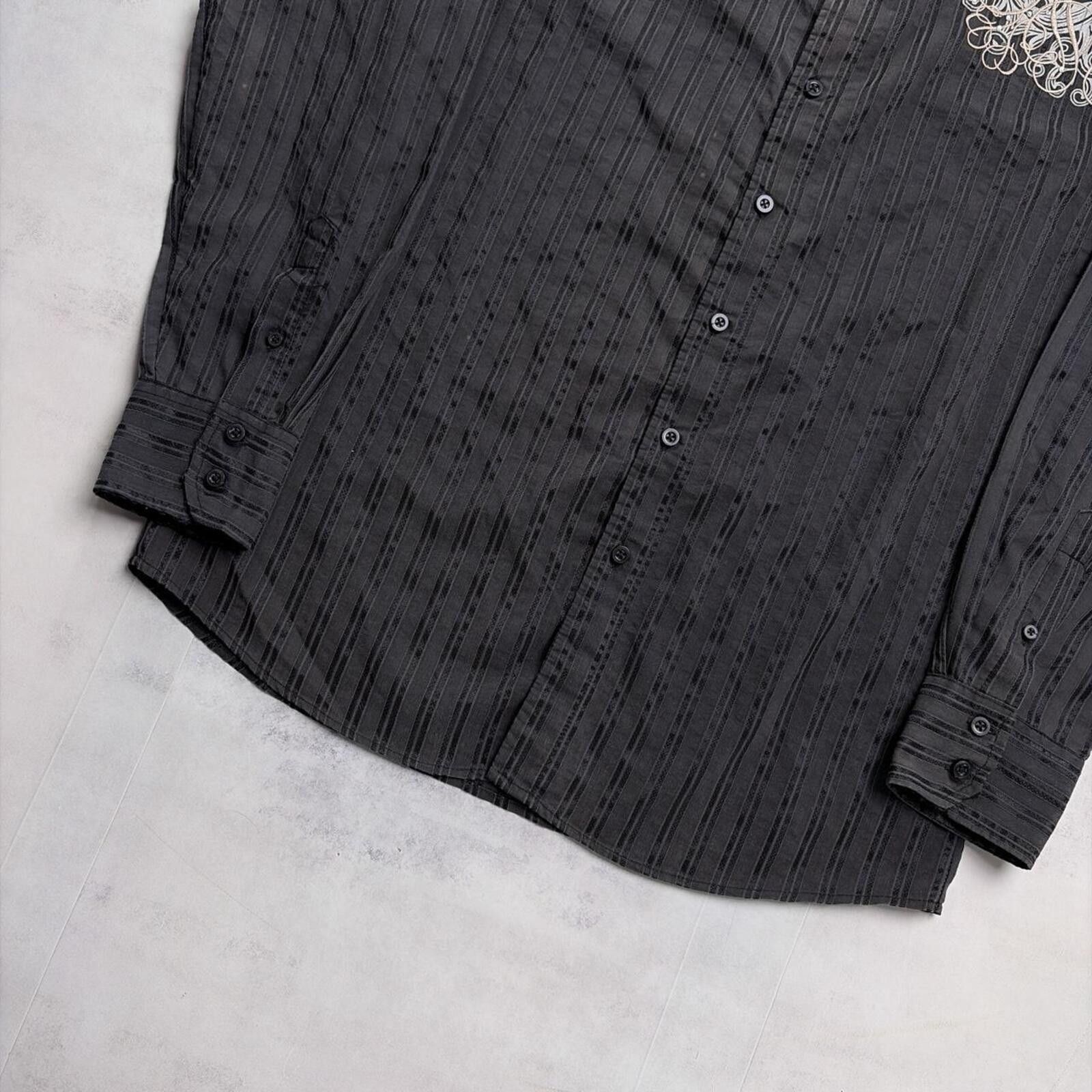 Other Y2K Franky Max Grunge Gothic Embellished Long Sleeve Shirt Size M / US 6-8 / IT 42-44 - 5 Thumbnail