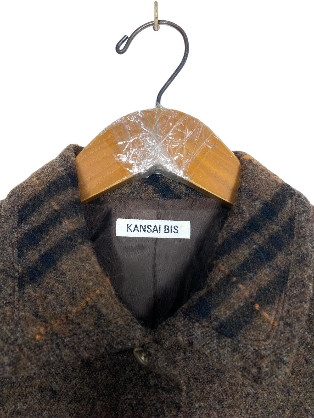 Kansai Yamamoto Rare‼️ Vintage Kansai Bis Wool Coat Made in Japan Size M / US 6-8 / IT 42-44 - 5 Thumbnail