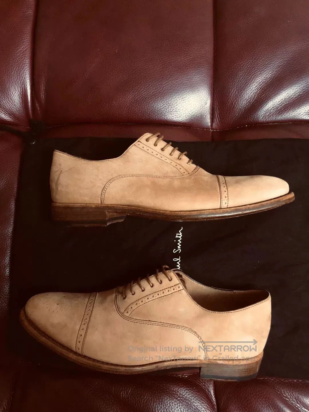 Paul Smith Paul Smith Brown Leather Dress Shoes. Size US 6 / EU 39 - 1 Thumbnail