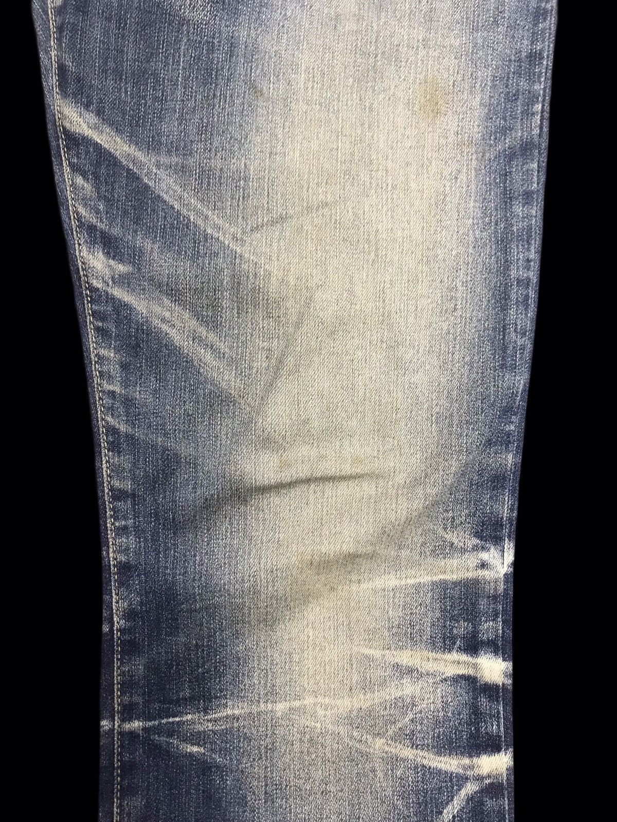 Japanese Brand 💥FLARE💥Tornado Mart Claws Fades ARCHIVAL Dirty Denim F239 Size US 32 / EU 48 - 17 Thumbnail