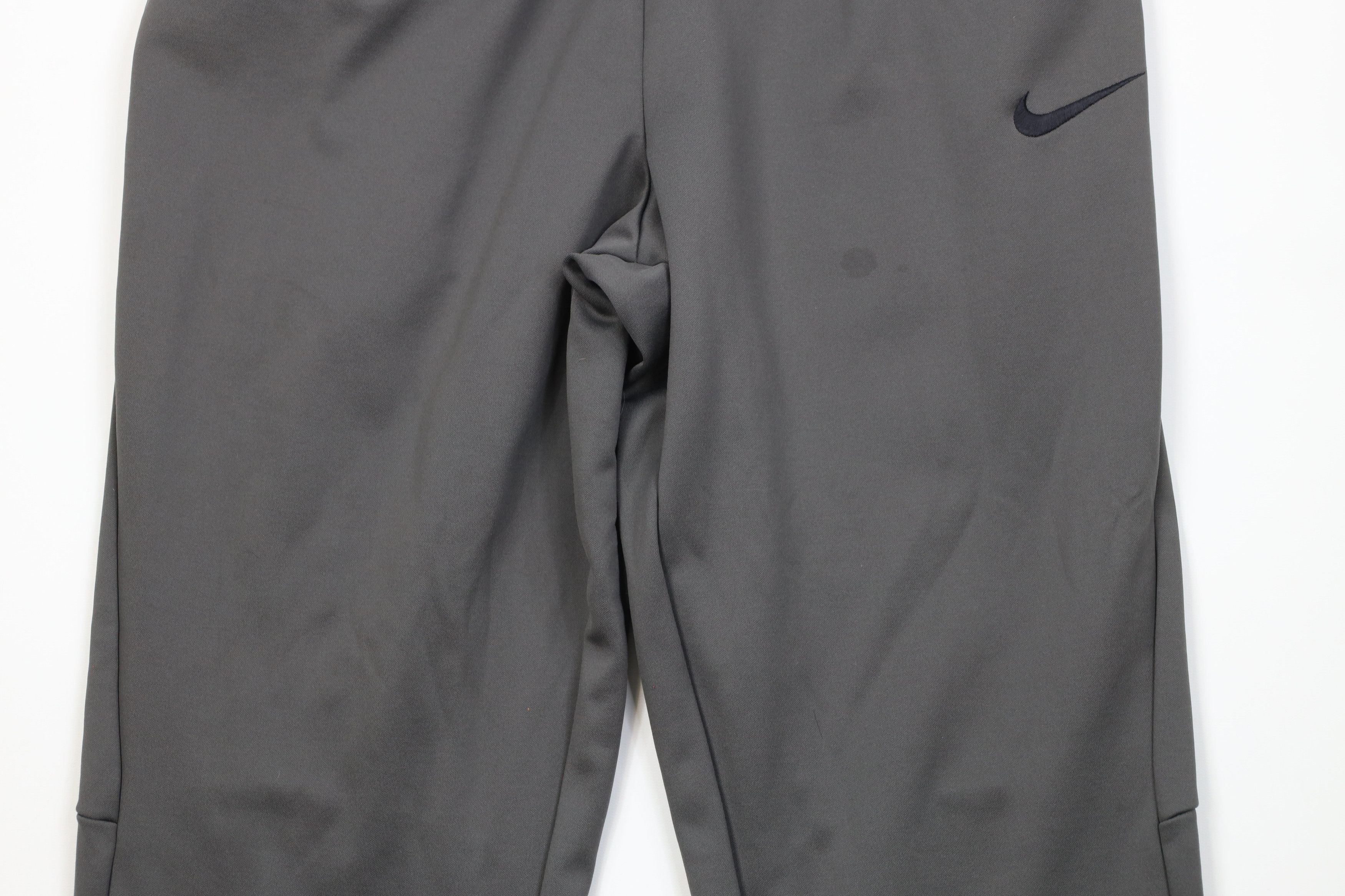 Nike Vintage Y2K Nike Mini Swoosh Fleece Lined Sweatpants Gray Size US 38 / EU 54 - 3 Thumbnail