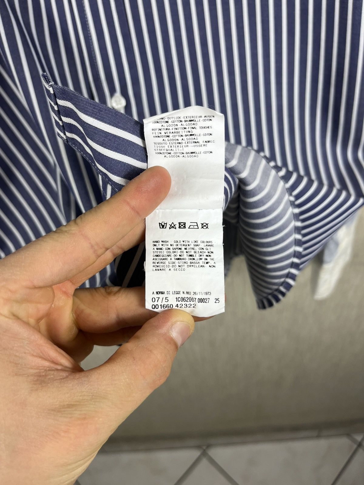 Roberto Cavalli Vintage Roberto Just Cavalli luxury baroque striped shirt Size US S / EU 44-46 / 1 - 20 Thumbnail