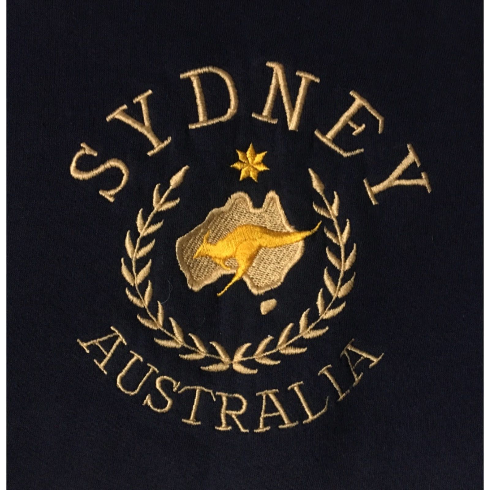 Vintage VINTAGE Animal Sweatshirt Sydney Australia Kangaroo Boxy S Blue 90s 80s Grunge Track Men XS/S Pullover Shirt Mens Size US S / EU 44-46 / 1 - 2 Thumbnail