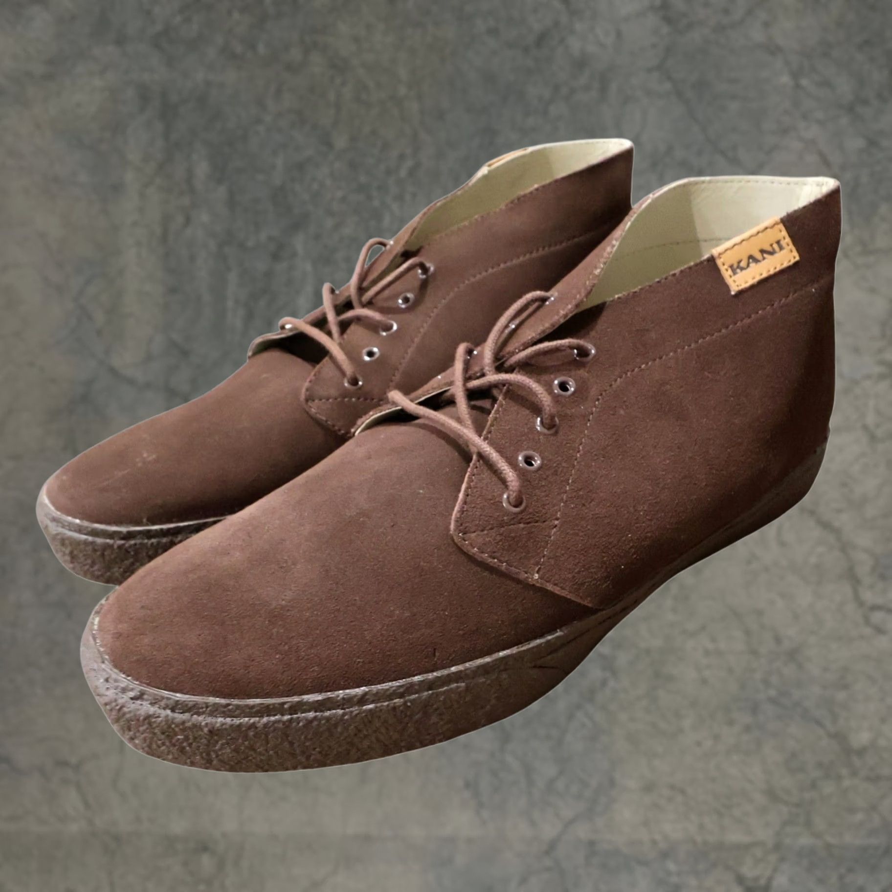 Karl Kani Karl Kani Delancy Chukka Boots Mens 13 Brown Suede Lace Up Size US 13 / EU 46 - 1 Thumbnail